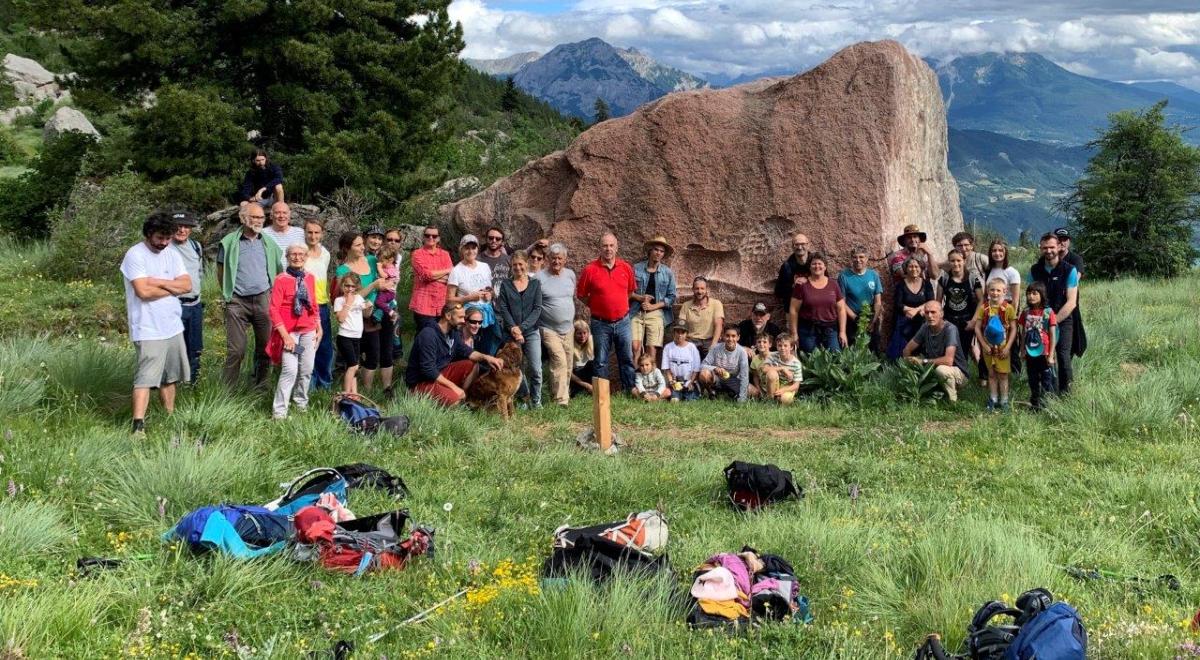 Sens'action Chorges Géant de Pierre