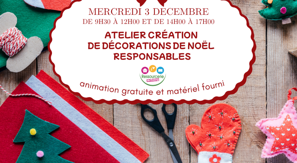 Animation fabrication de décoration de Noël
