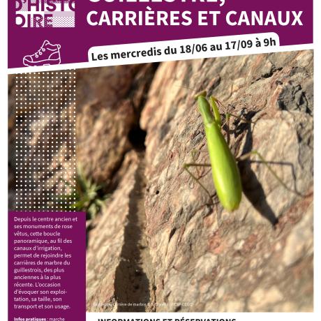 Rando curieuse : Carrières et canaux de Guillestre_Guillestre Rando curieuse : Carrières et canaux de Guillestre_Guillestre