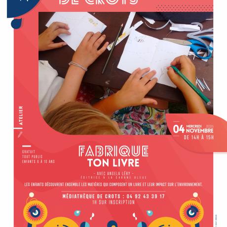 Atelier "Fabrique ton livre" CROTS - Atelier "Fabrique ton livre" CROTS