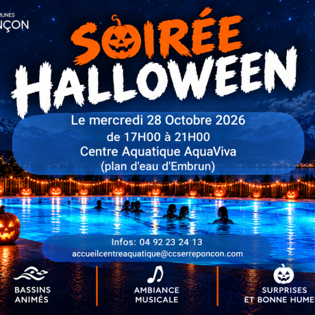 Soirée Halloween 28 octobre