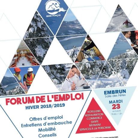 Forum de l'emploi Hiver 2018/2019