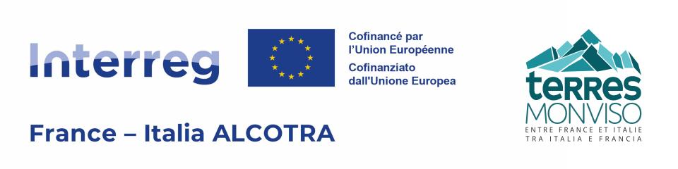 Logos INTERREG ALCOTRA et TERRES MONVISO Logos INTERREG ALCOTRA et TERRES MONVISO