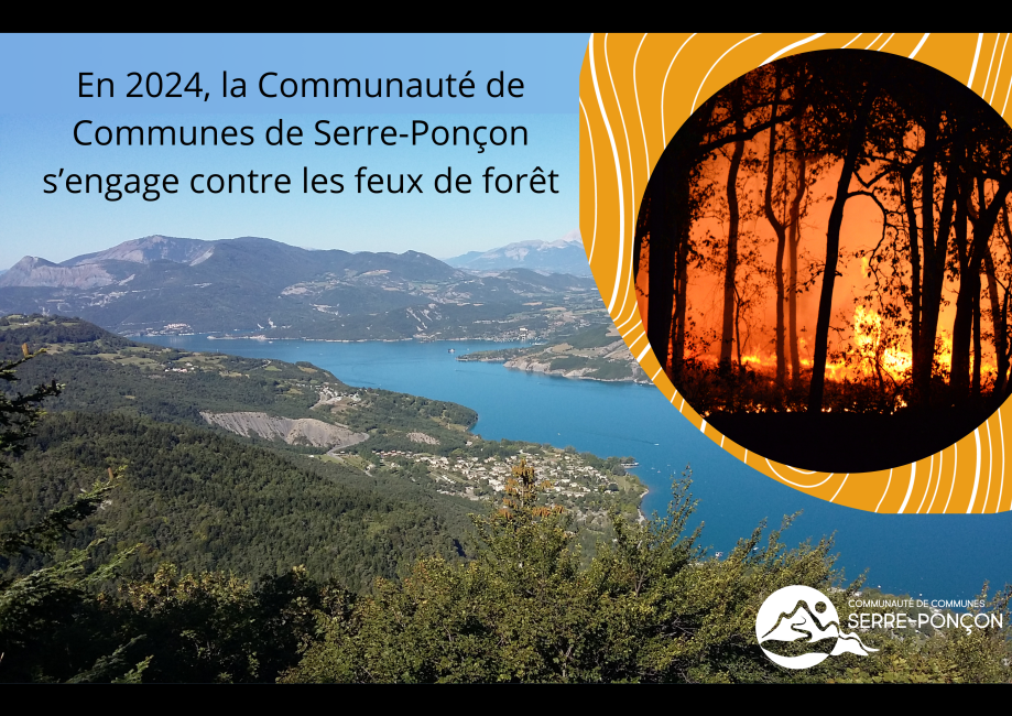 La Communauté de Communes de Serre-Ponçon s'engage contre les feux de forêts