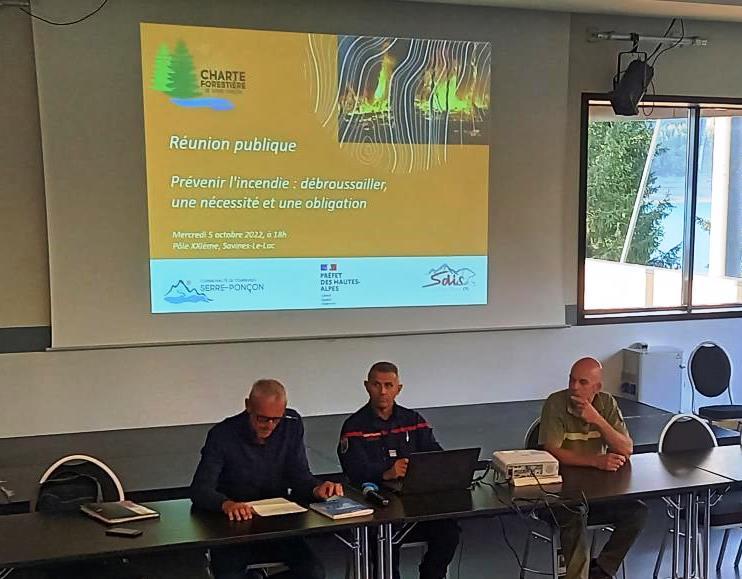 Charte forestière réunion publique