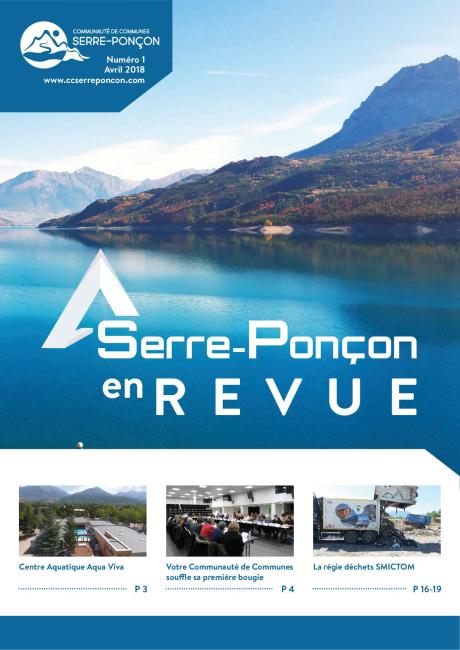 Le premier bulletin d'information de la Communauté de Communes de Serre