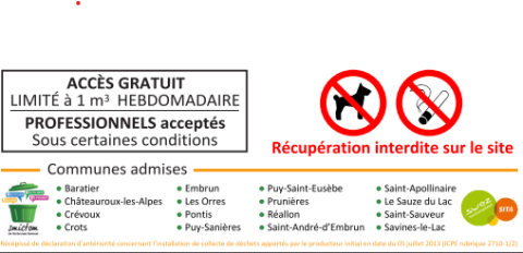 Décheteries- déchets acceptés 2