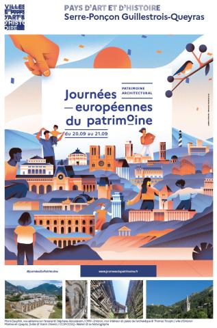 Couverture du dépliant des JEP 2025